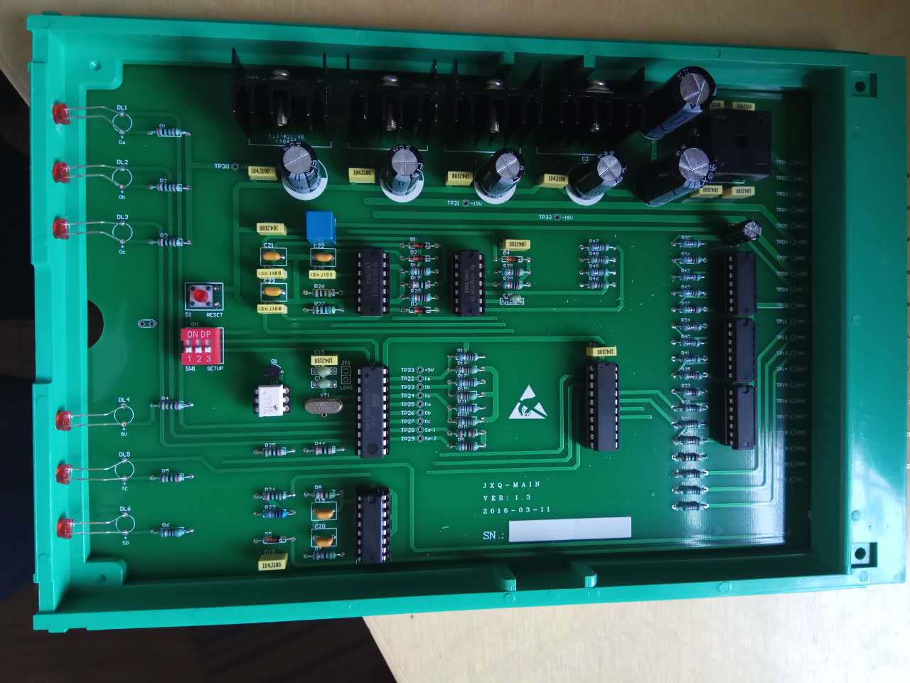 MPC系列靜止式無環(huán)流進相器控制板